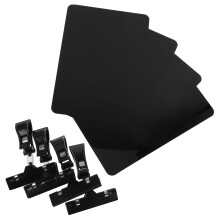 4Pièces Clips Porte-Étiquette Ardoise PVC Pour Supermarché