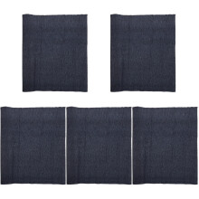 5Rouleaux Papier Crépon Noir Pour , Fleurs Décorations