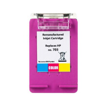 Superbulk - B-H703C - Driekleurige inkt voor HP-printer (vervanging voor HP 703 CD888AE), 17 ml, kleur