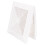 Mesh Vent Cover Square Air Outlet White Abs 1set 1
