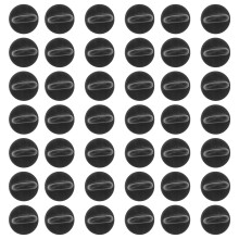 100Stk Schwarze Tack-Backs Clutch Pin Caps Für Heim Und Schmuck