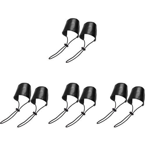 4Paires Protège-Talons Cuir Souple Pour Chaussures