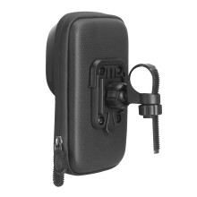 1Pcsac Guidon Noir Grande Capacité Protection Téléphone Tpu
