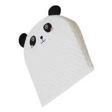 Baby Wеdgе Incline Pillow Cartoon Pattern Anti-spit-White