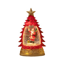 Sparkling LED Snow Globe Christmas-Small Red Backpack O