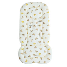 Four Season Baby Strollers Pad Polyester-bear head cushion
