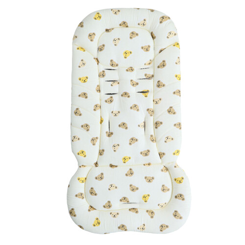 Four Season Baby Strollers Pad Polyester-bear head cushion