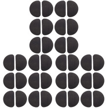 36 Pairs Shoes Accessories Sole Stickers Sole Pads (Black) Sole Pads