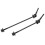 RISK 1 Pair MTB Quick Release Axle Skewers 15