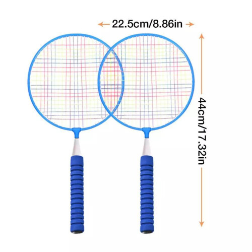 Kids Badminton Set Portable Rackets