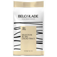 Belcolade Cacao Trace - White Belgian chocolate (30%) buttons, 1kg