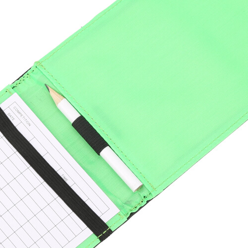 Slim Golf Scorecard Case Black PU
