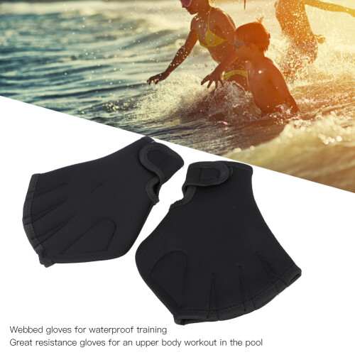 Kids Webbed Gloves for Swimming Training