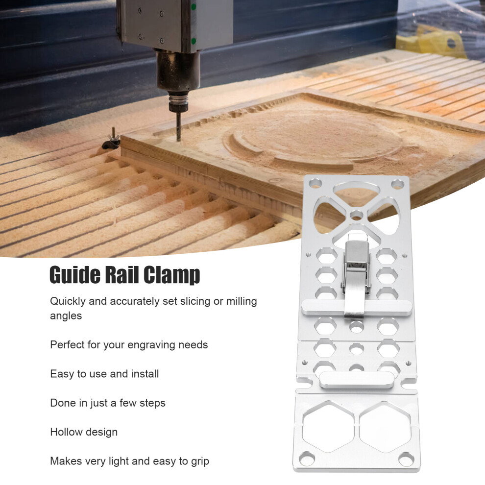 Aluminium Alloy 90 Rail Clamp DIY