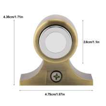 Green Bronze Magnetic Door Stop Catch
