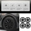 Full Wrap 18in Hub Covers for Tesla Model 3 1