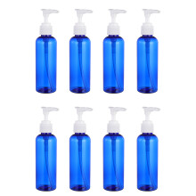 8St Hervulbare Blauwe Lotion Flessen Met Voor Cosmetica Opslag