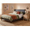Beliani Bed Fabric SAVERNE 160 x 200 cm (EU King Size) Dark Grey 2