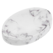 Weißer Resin Seifenschale Nordic Bruchsicher Und