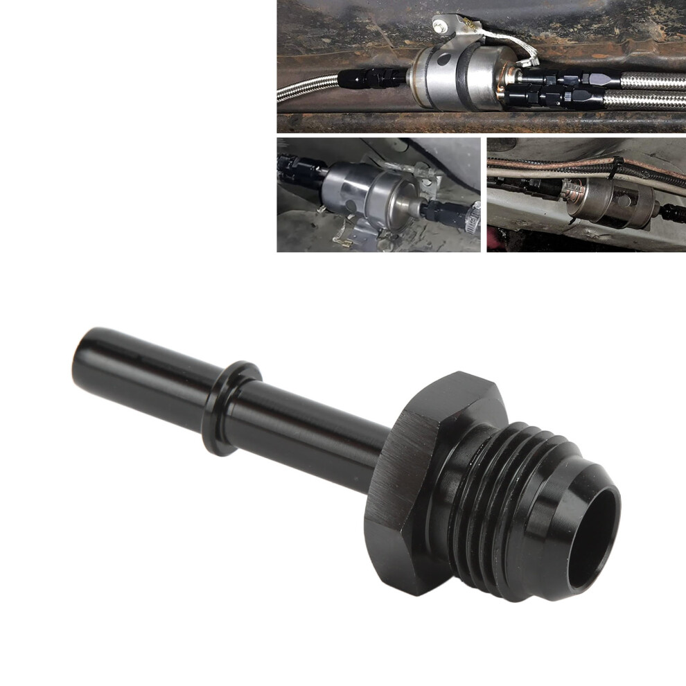 Push On Efi Fitting Adapter An6 Anodized Black 7444352822492