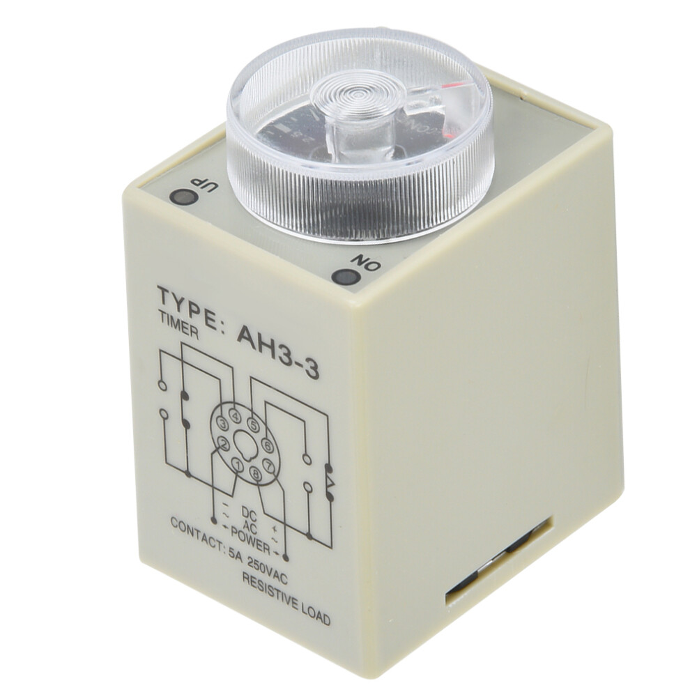 8 Pin Timer Relay Ah3-3 Release Delay Dc24v 7444352724260