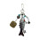 Fashionable Accessory Keychain with Sparkling Beads-pattern C 1