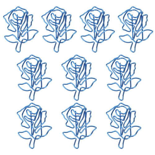 Blue Rose Page Markers 10pk