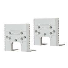 Gabarits de charnière de montant de porte, fixation-2 pièces