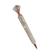 Stylo à bille en strass scintillants, pointe de 1.0mm, stylo à
