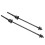 RISK 1 Pair MTB Quick Release Axle Skewers 9