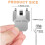 Rusts Proof Bathroom Safe Picture Hanging Claws Stainless-12pcs 4