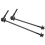 RISK 1 Pair MTB Quick Release Axle Skewers 20
