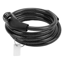 Fahrrad Zahlenschloss 4-stellig Kabel