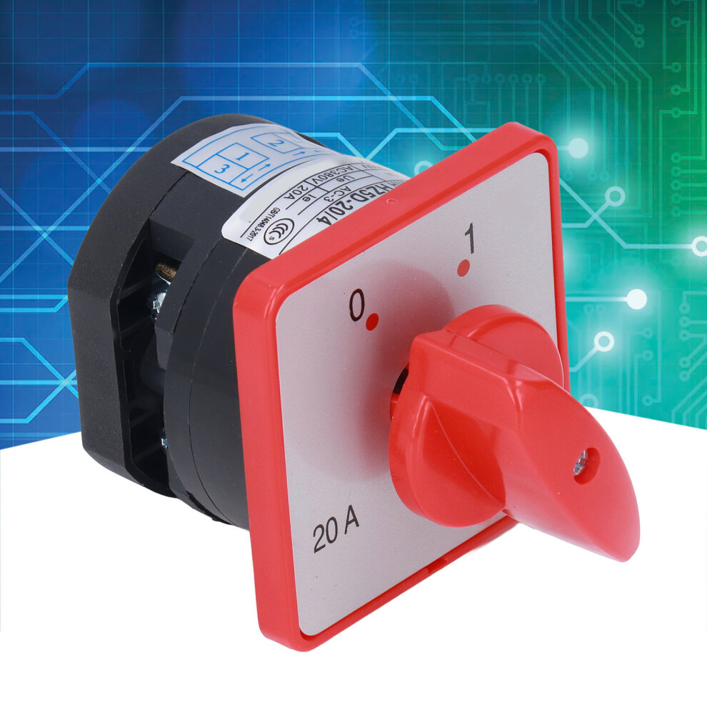 BERM 4kW 1 Pole 2 Position Switch Knob
