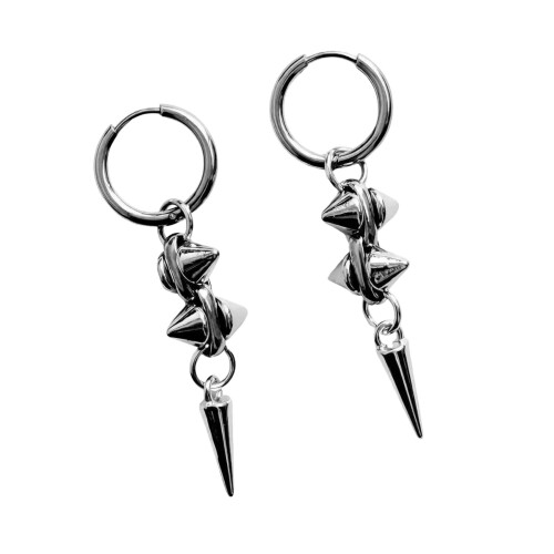 Eigentijdse punk oorbellen kegelvormige studs ontwerpen-2