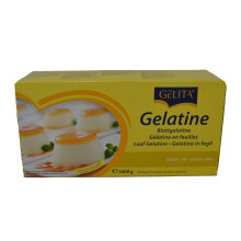 Gelita UK Ltd Gold leaf gelatine 1kg - Perfect for Cake & Dessert Decoration