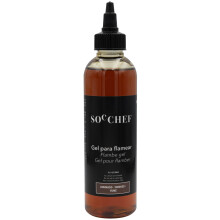 Soc Chef Flambe Gel Smoked, Exciting Culinary Delight - 200ml