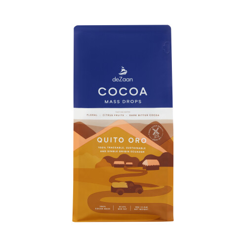 deZaan Quito Oro Cocoa mass drops 1kg
