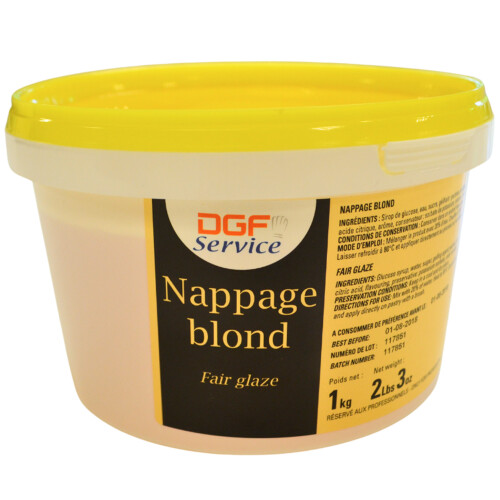 DGF Nappage Blond, Apricot Flavour Glaze, 1kg
