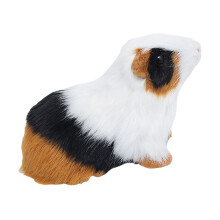 Lovely Realistic Hamster Figure Safe Plastic Faux Furs-0603BW