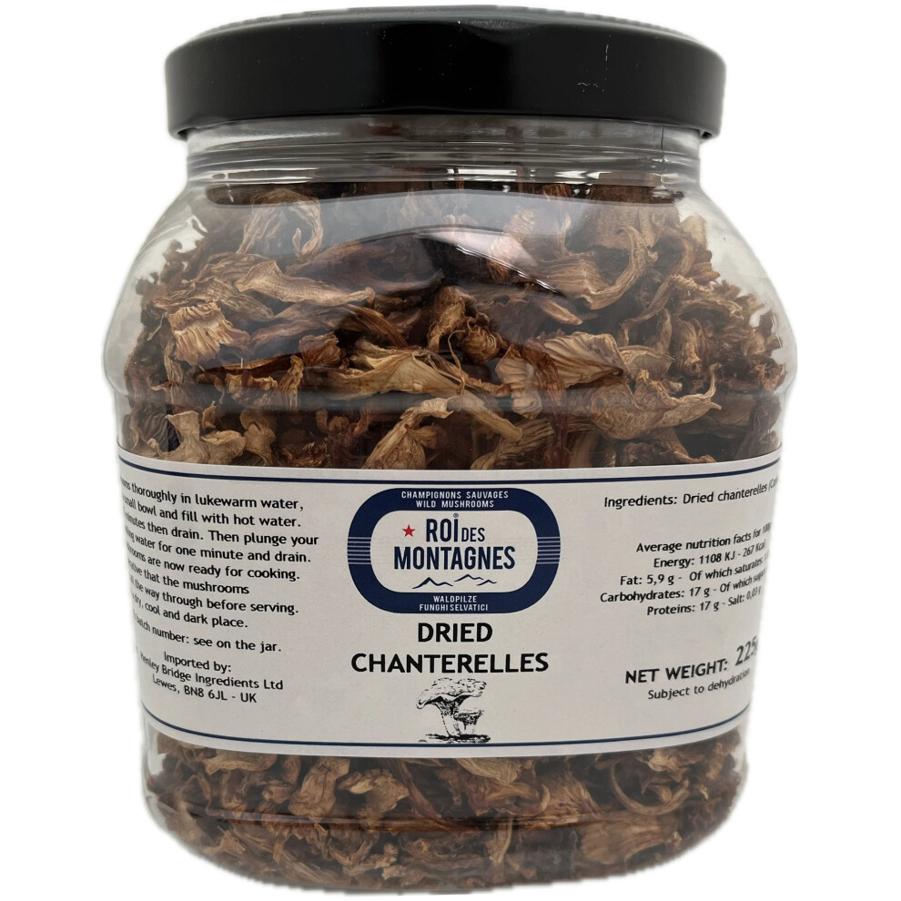 Roi Des Montagnes Dried Chanterelles 225G