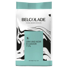 Belcolade Ecuadorian Dark Chocolate (71%) buttons - 1kg