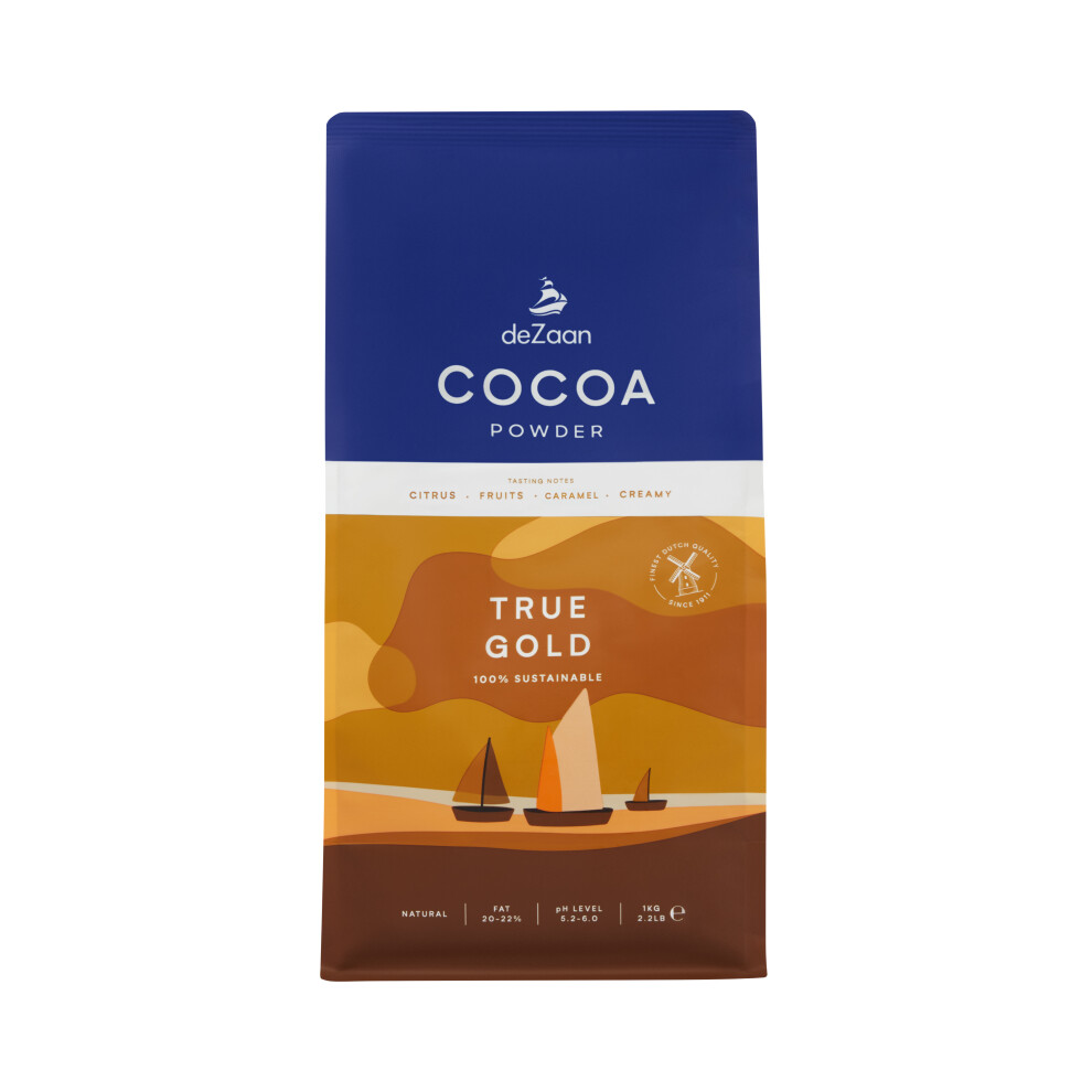 Dezaan True Gold Cocoa Powder (20-22% Fat) 1Kg
