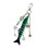 Lure Inspired Keychain Flexible Multi Joint Fish-pattern 5 1