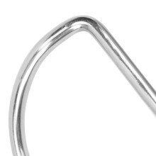 Stainless Steel Bent Rings 5.08cm Webbing Diving