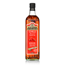 Filippo Berio Chilli Flavoured Olive Oil, Spicy Delight for Culinary Creations - 1L