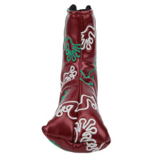 Thick Plush Putter Headcover, PU, Magnetic