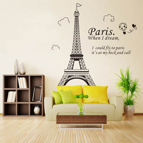 Paris Wall Art Sticker Decal