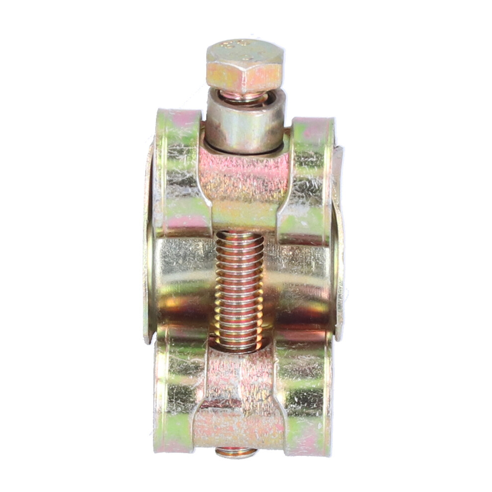 20 Zinc Coated Iron Hose Clamps 17-19mm