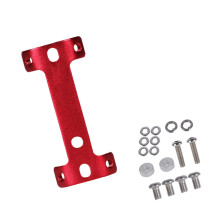 Fahrrad-Wasserflaschenhalter-Adapter, Aluminiumlegierungen,-Rot